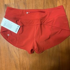 SOLD. Lululemon Speed Shorts.